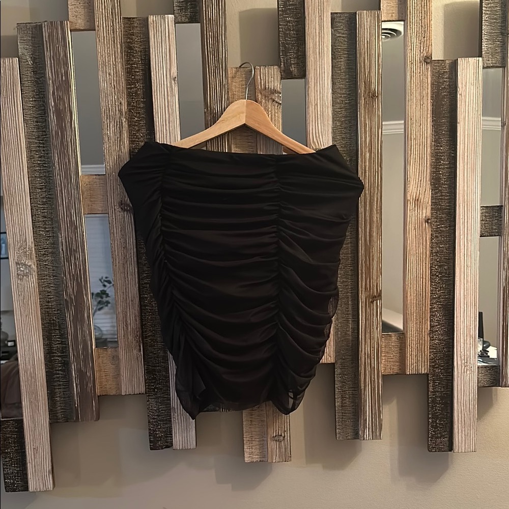 Fashion Nova Black Mini Skirt